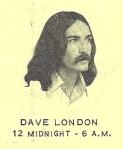 David London @ WAPE 1972